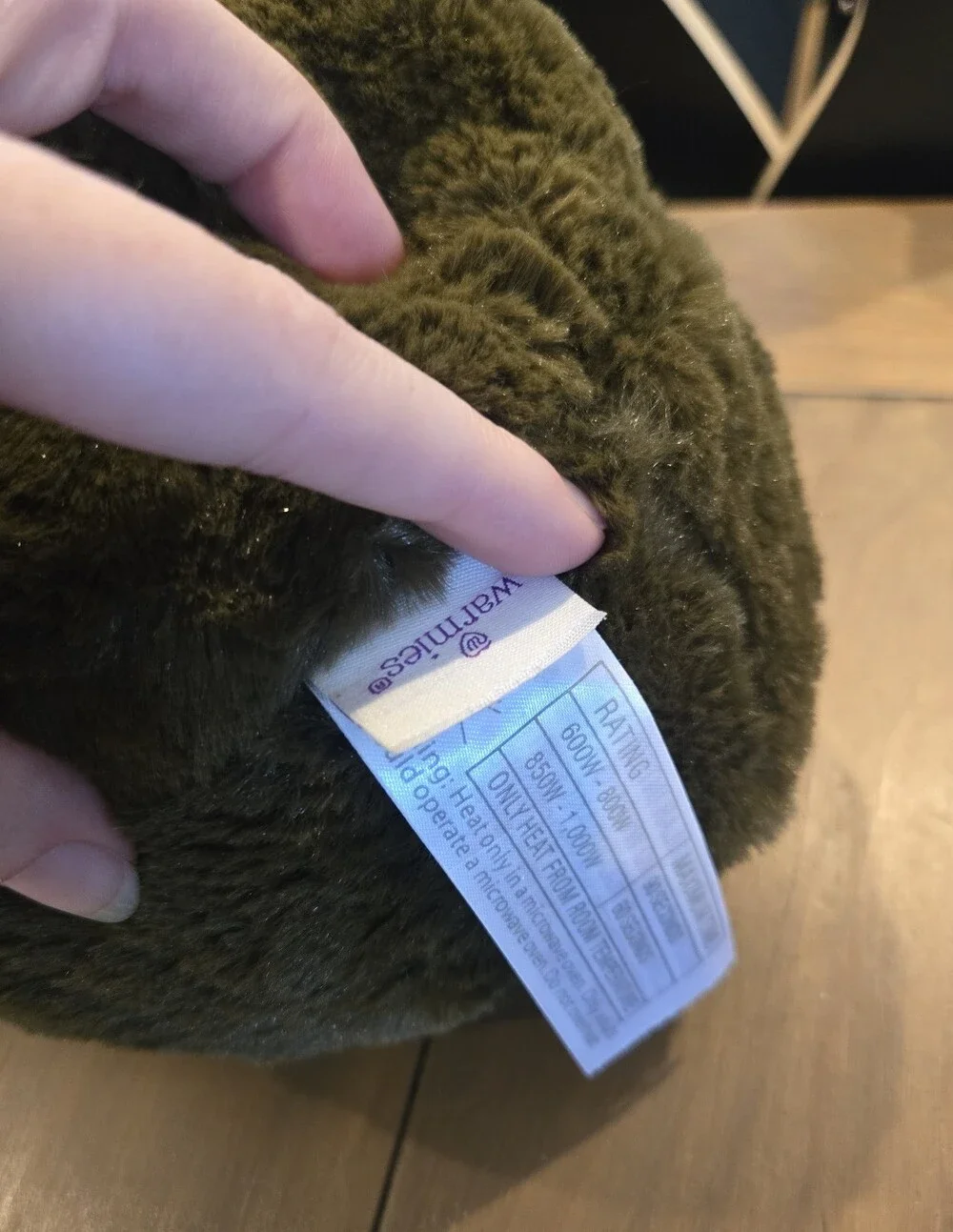Warmies cute avocado